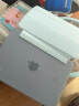 亿色适用于ipad mini6 保护壳2021款苹果平板电脑保护套apple散热平板支架超薄亲肤全包防摔三折皮套-蓝色 实拍图