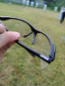 优维斯 204骑行眼镜户外运动跑步休闲太阳镜防紫外线防风墨镜骑车登山镜 5305259118 透明 S0 实拍图