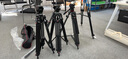 捷洋JY0508A摄像三脚架 5d2/5d3单反/摄像机含65CM液压阻尼云台铝合金炭纤维三脚架直播三脚架网络直播 0508A-1.6米（可拆为平口云台） 实拍图