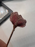 She's茜子原创渐变刺绣花朵盘发发簪新中式高级感发钗簪子发饰新年礼物 红色A0 实拍图