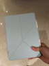 PITAKA适用苹果iPad Pro保护套2024-18款Air6/5通用11英寸竖屏磁吸超薄双面夹皮套支架带笔槽13寸保护壳 雾霾蓝色 轻薄也有强保护 iPad Pro11寸丨通用2024款Air6 实拍图