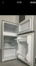 荣事达（Royalstar）【送货上门】迷你冰箱小 租房用小型双门电冰箱家用宿舍冷冻冷藏节能 30A116【一级能效，三天约一度电】银 实拍图