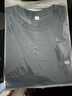 啄木鸟【2件装】夏季短袖T恤男士纯棉宽松大码半袖体恤男装上衣服打底衫 T319白色+T519雾霾蓝 3XL （160-180斤） 实拍图