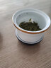午间 招财猫陶瓷办公杯茶水分离茶杯带盖过滤家用泡茶杯水杯杯子礼品 招财猫-办公杯（霁蓝）+旅行包 实拍图