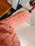 【加厚保暖】套装亲肤舒适 珊瑚绒睡衣套装 粉色 均码【80-140斤】 实拍图