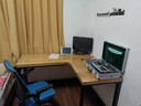 恬梦 实木电脑桌台式家用转角书桌卧室墙角拐角简易办公写字学习桌子 标准版:长140*55*75转角长120cm 实拍图