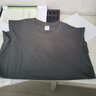 遥渠（YAO QU）夏季纯色背心男潮牌帅气短袖宽松圆领体恤ins港风百搭运动坎肩 深灰色 XL【110-130】 实拍图