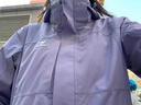 骆驼（CAMEL）三防冲锋衣户外登山服防水防风防污三合一保暖时尚运动外套 A9W114120-1X 丁香紫，女 L 实拍图