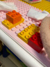 乐高（LEGO）积木拼装得宝10914 豪华缤纷大绿桶大颗粒积木桌儿童玩具生日礼物 实拍图