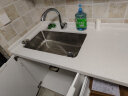 摩恩（MOEN）厨房水槽套餐洗碗槽洗菜池洗菜盆台下盆304不锈钢单槽配抽拉龙头 晒单实拍图