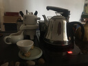 珍视界电茶炉配件自动上水电热水壶37*20cm烧水壶嵌入茶盘适配瓷有情茶宇 全自动不锈钢钟壶黑色 实拍图
