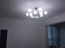昂的 智能客厅灯北欧LED吸顶灯简约家用魔豆灯全屋灯具套餐后现代风格分子卧室灯整套灯具三室两厅大厅灯 B10三室两厅套餐（立减300） LED三色变光 实拍图