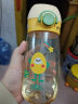 albo儿童水杯运动水壶带直饮盖两用幼儿园喝水杯子小学生吸管杯 BZ362 晒单实拍图