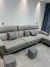 帕沙曼 沙发科技布沙发布艺沙发小户型高靠背客厅直排沙发简约现代 7705 3.1米 多人位（818） 云端坐感：竹炭海绵+天然乳胶 晒单实拍图