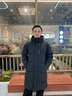 安踏面包羽绒服 | 中长款男士冬季防泼水连帽防风加厚保暖外套上衣 【中长款-四防科技】基础黑-3 可抵御温度-30℃ S /(165) 适合100-120斤 实拍图