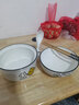 悠家良品（UPSTYLE） 陶瓷泡面碗带盖防烫家用方便面碗筷拉面餐具套装日式快餐杯情侣 【碗800ml+盖500ml】白兔 实拍图