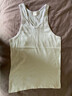 浪莎男士背心男100%纯棉夏季透气汗衫无袖弹力背心运动打底衫 黑色2条 XL 实拍图