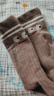 南律3双装 婴儿长筒袜春秋宝宝袜子秋冬毛圈加厚婴儿高筒袜新生儿长袜 3双装 0-6月 XS码建议脚长8-10cm 实拍图