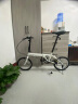 大行（DAHON）折叠自行车16英寸YUKI超轻迷你便携男女式通勤单车KT610 白色  晒单实拍图