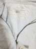 无印良品 MUJI 男女通用 紧密编织毛圈 拉链连帽衫 休闲外套 无性别 卫衣 银灰色 S-M(165/88A) 实拍图