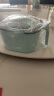 惠寻 京东自有品牌 四格一体调味盒厨房调料盒佐料盒家用带勺子调味罐 调料盒 浅绿蓝 实拍图