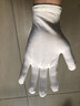36/24双白手套礼仪棉质文玩汗布耐磨加厚文玩工作作业防滑薄款夏季 实拍图