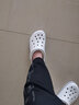 卡骆驰（crocs）洞洞鞋男鞋女鞋 25夏季新款贝雅拖鞋轻便透气情侣鞋沙滩鞋凉鞋 骨白经典克骆格/现货速发 39 -40 /M7W9/250mm 实拍图