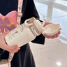 史努比儿童保温杯幼儿园男女孩吸管小学生专用水杯食品级316L背带水壶 米咖白520ML【防摔杯套+杯刷】 实拍图