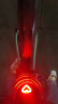 山地自行车尾灯充电公路单车夜骑骑行夜间夜行儿童平衡车装饰警示 创意尾灯心形红光 晒单实拍图