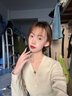 中国黄金（CHINA GOLD）黄金项链女妈妈款足金镶和田碧玉平安扣吊坠纪念日生日礼物送老婆 好运莲莲莲花平安扣吊坠赠银链 实拍图