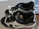耐克（NIKE）男鞋新款MAX90气垫运动鞋休闲训练缓震低帮透气网面跑步鞋 AIR MAX灰黑 42.5 实拍图