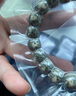 藏鸿阁 原生态石玉料星月菩提手串海南绿皮骨瓷星月文玩单圈男女士手串 翡翠绿星月丨隔片款9*8mm 实拍图