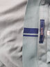 罗蒙（ROMON）100%纯棉短袖t恤男薄款polo翻领打底衫商务休闲中青年半袖体恤 浅麻灰【100%棉】 XL 实拍图