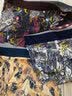 猫人男士内裤男冰丝无痕抗菌平角裤夏季时尚印花个性潮青年四角短裤 苍翼墨羽+狮子星座+落叶知秋 3条 L （建议95-105斤） 实拍图