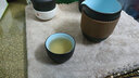 TOUCH MISS旅行茶具套装便携式包一壶二四杯快客杯户外车载喝茶随身泡茶壶 猫耳一壶一杯(主人杯)咖啡色 实拍图