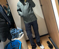迪卡侬硬壳冲锋衣上衣男女户外防风登山徒步防水夹克风衣运动外套MH150 男款-深灰色 S 实拍图