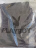 花花公子（PLAYBOY）工装裤男春夏季裤子男士休闲裤宽松束脚潮流长裤 灰色 XL 实拍图