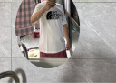 北面（The North Face）T恤男短袖春夏户外休闲透气舒适宽松圆领套头半袖8GWB QLI/沙丘白 M /170 实拍图