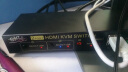 eKL KVM切换器4口USB多电脑 VGA切换器 视频KVM手动四进一出共用键鼠显示器打印机共享器41A 实拍图