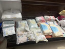 嫚熙（EMXEE）婴儿肚围护肚脐带新生儿肚子肚兜宝宝四季款 塔罗世界+小熊飞机（单层）  17*17cm 实拍图
