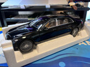 NOREV 1:18诺威尔2021款 奔驰s680迈巴赫 合金汽车模型 车模 豪华轿车 S680黑色辐条轮 实拍图