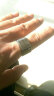 GOSTWO 旋转钛钢戒指时尚数字加宽男士扳指指环食指戒不锈钢饰品首饰 美码10# 周长62.5mm 实拍图