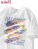 班尼路（Baleno）短袖男夏季美式潮牌休闲百搭上衣t恤学生运动宽松半袖汗衫 晒单实拍图