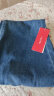 红蜻蜓牛仔裤女九分休闲裤哈伦裤2024年夏季新款女装高腰直筒女士老爹裤 复古蓝长裤 XL 晒单实拍图