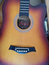 雅萨特奥（YASATEAO)单板民谣吉他38寸初学者吉他新手入门吉它学生乐器 38寸日落色（礼包） 实拍图