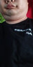 貂卡短袖班服定制t恤情侣订制文化衫广告衫diy上衣工作衣服印图字logo 黑色 4XL 实拍图