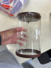 安扣（ANKOU）咖啡粉咖啡豆密封罐储存罐零食糖干果罐玻璃可排气密封罐2000ML 实拍图