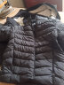 鸭鸭（YAYA）【一衣三穿】冬季新款羽绒服女中长款韩版保暖时尚工装冲锋外套KL 黑色 160 实拍图
