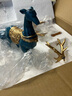 雅尊（Yazun）欧式创意鹿摆件酒柜装饰工艺品客厅玄关电视柜现代简约家居饰品 古蓝一对（配水晶球） 实拍图