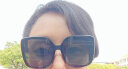 暴龙（BOLON）眼镜优雅方形大框显脸小防晒墨镜驾驶偏光太阳镜女潮 BL3083C10 实拍图